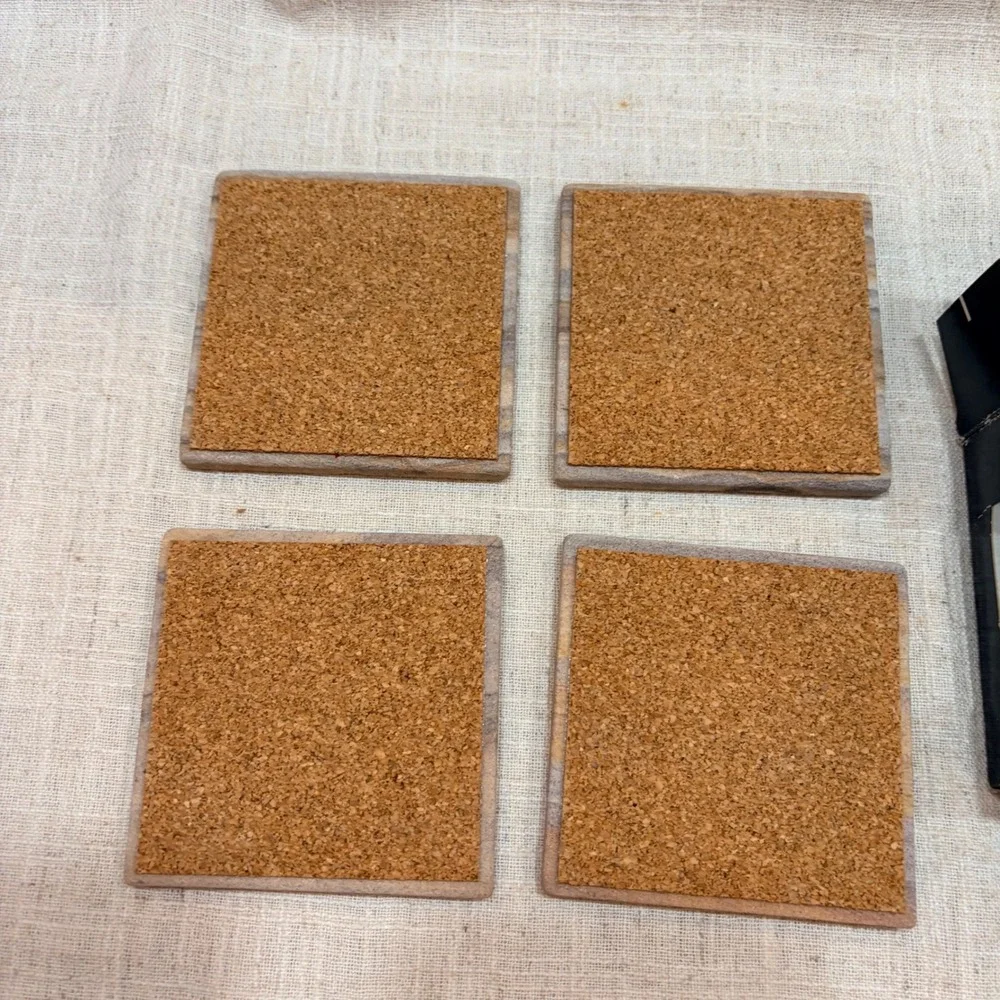 Wonderstone‎ Padua Franciscan High School 50 Years Bruins Sandstone Coasters Set